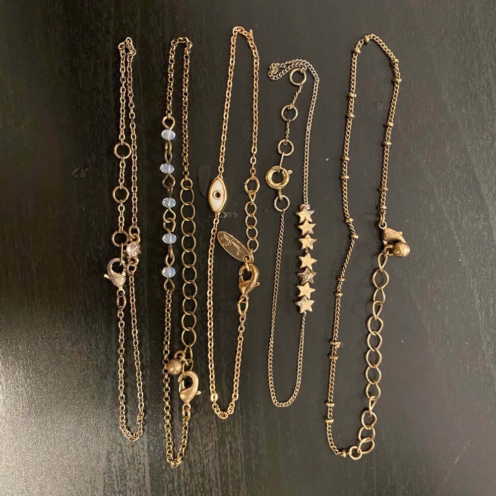 Lot of 5 bracelets from Brandy Melville